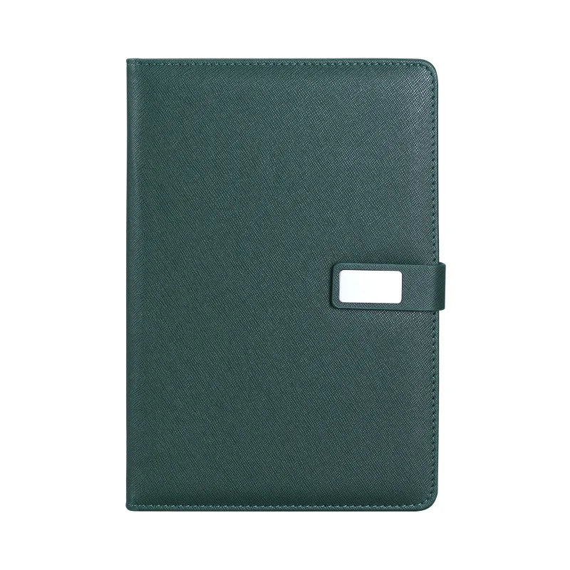 Office stationery gift set flat lay