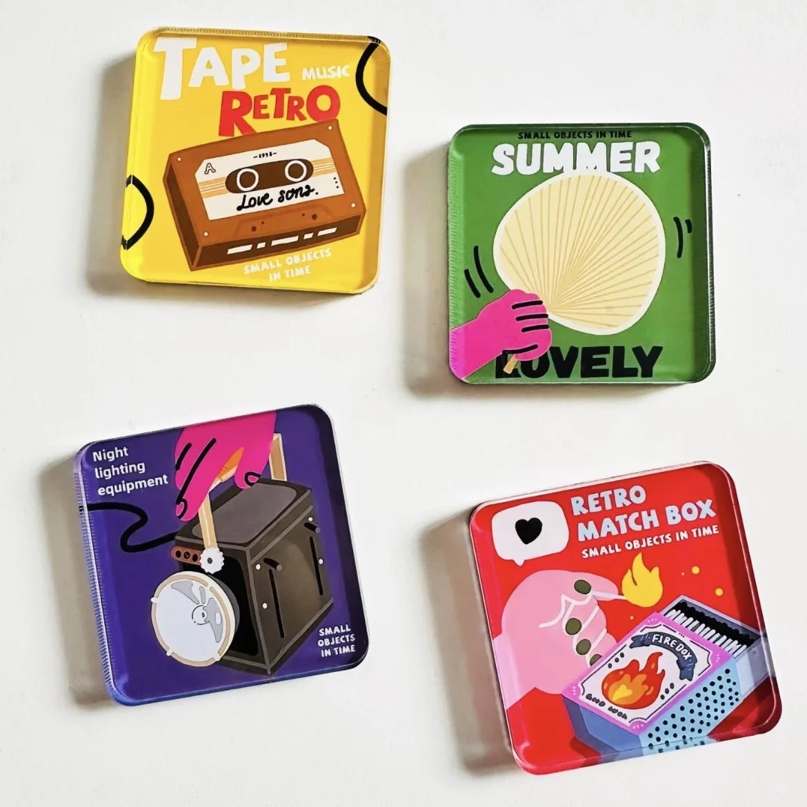 Custom 3D Logo Fridge Magnets | Acrylic & Soft Magnet Promotional Gifts (MOQ 100 pcs)