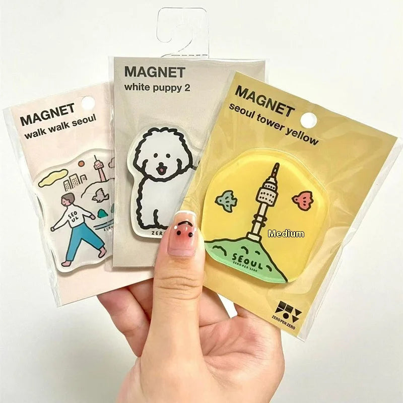 Custom 3D Logo Fridge Magnets | Acrylic & Soft Magnet Promotional Gifts (MOQ 100 pcs)