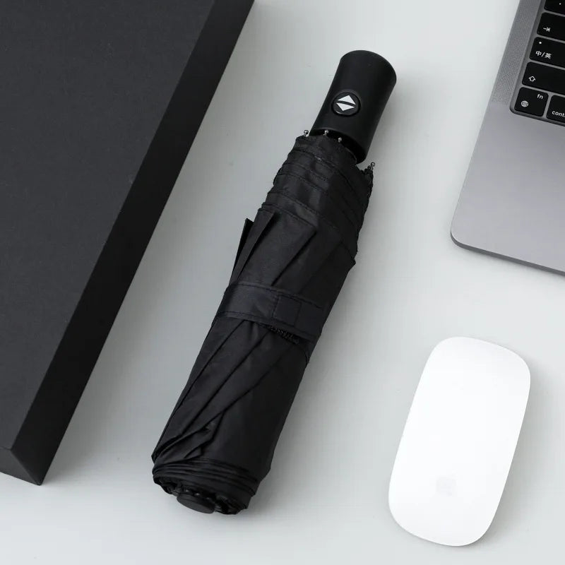 Wholesale Custom Logo Business Conference Gift Set - Umbrella Water Bottle PU Leather Notebook Stationery 4-Piece Set