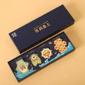Custom logo printed on fridge magnet gift box lid