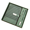 Custom Luxury A5 PU Loose-leaf Journal Notebook Set - Image 1