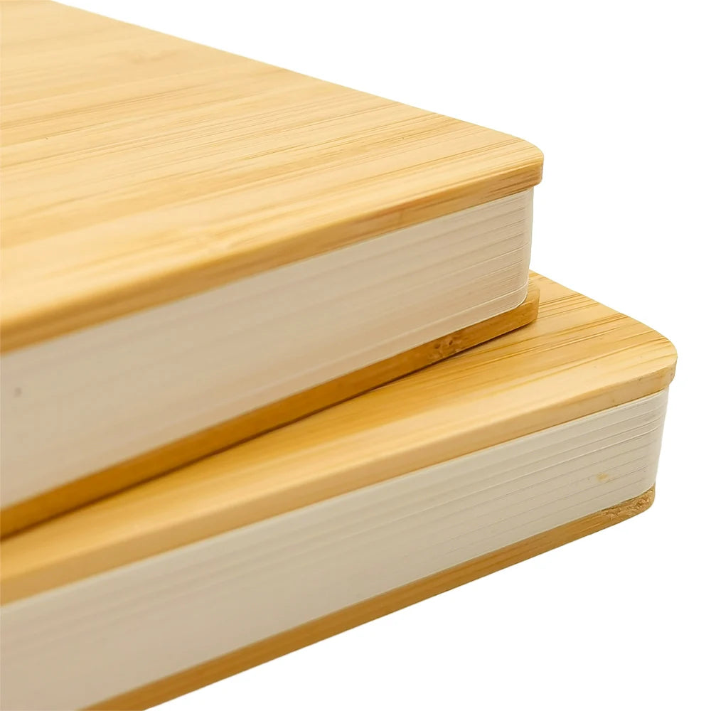 Custom Bamboo A5 Notebook Pen Set | Gift Box