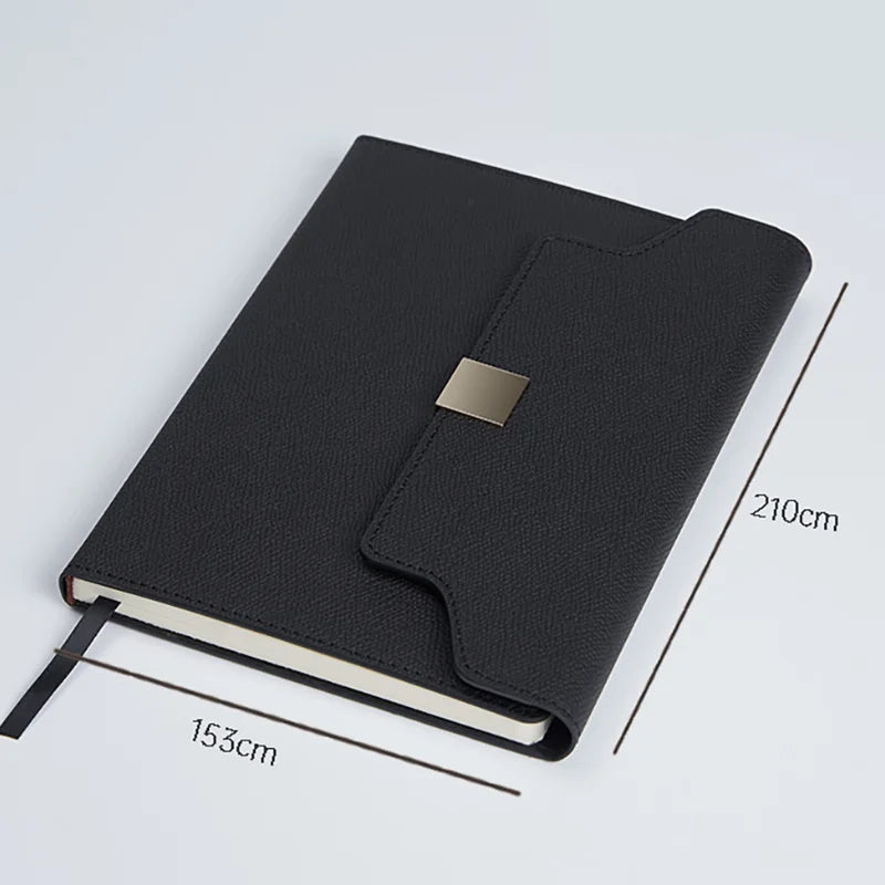 Custom Luxury A5 Notebook Set Hardcover PU Business Journal with Pen Thermos Cup & Gift Box