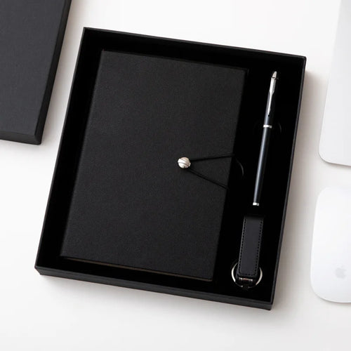 2026 Factory Business Notebook with USB Flash Drive Set - Main View