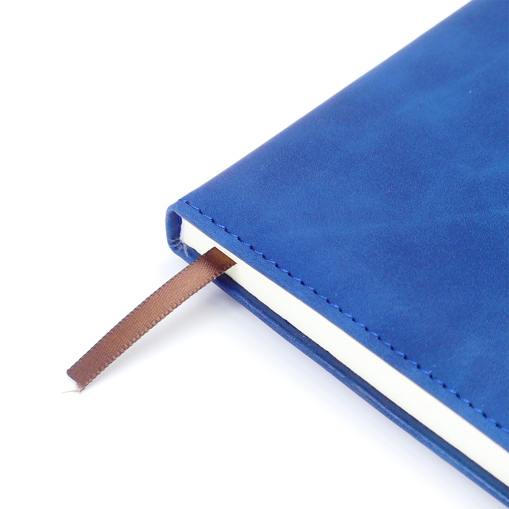 Customized A5 Planner Diary Notebook Gift Set Personalized PU Leather Hardcover with Bookmark - Image 3
